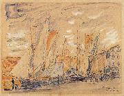 Paul Signac Port oil